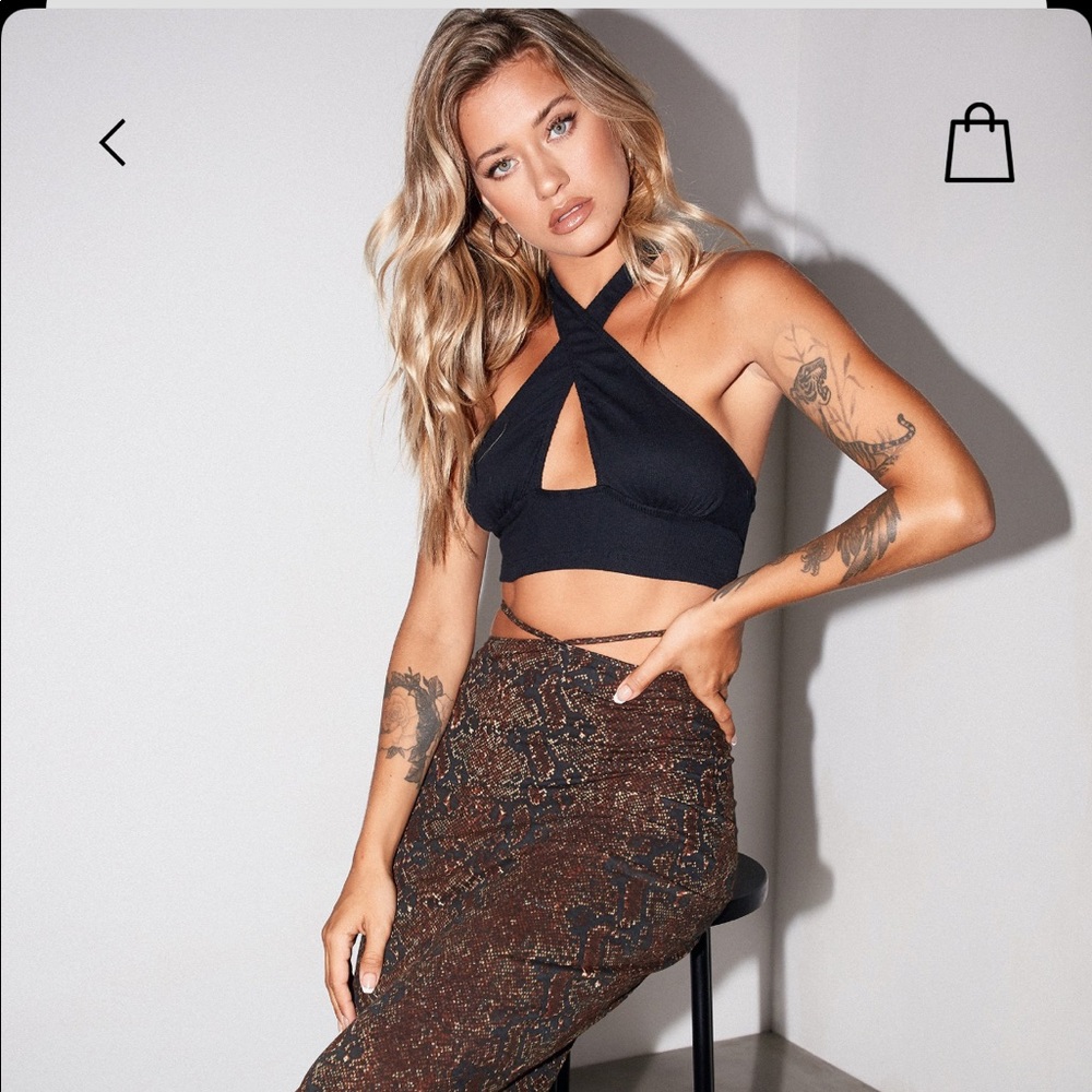 Motel Rocks Silta crop top